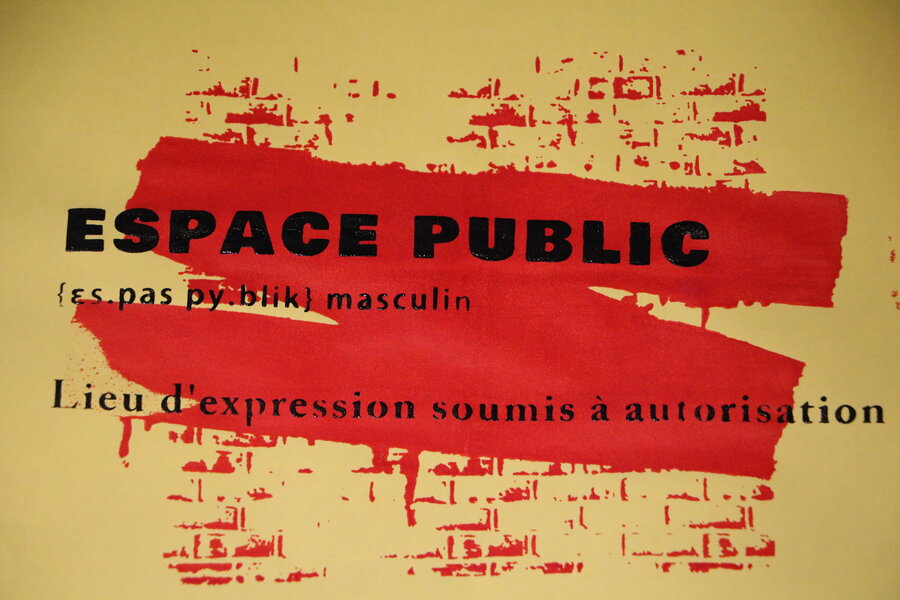 De la sérigraphie à la création d’une interpellation dans l’espace public