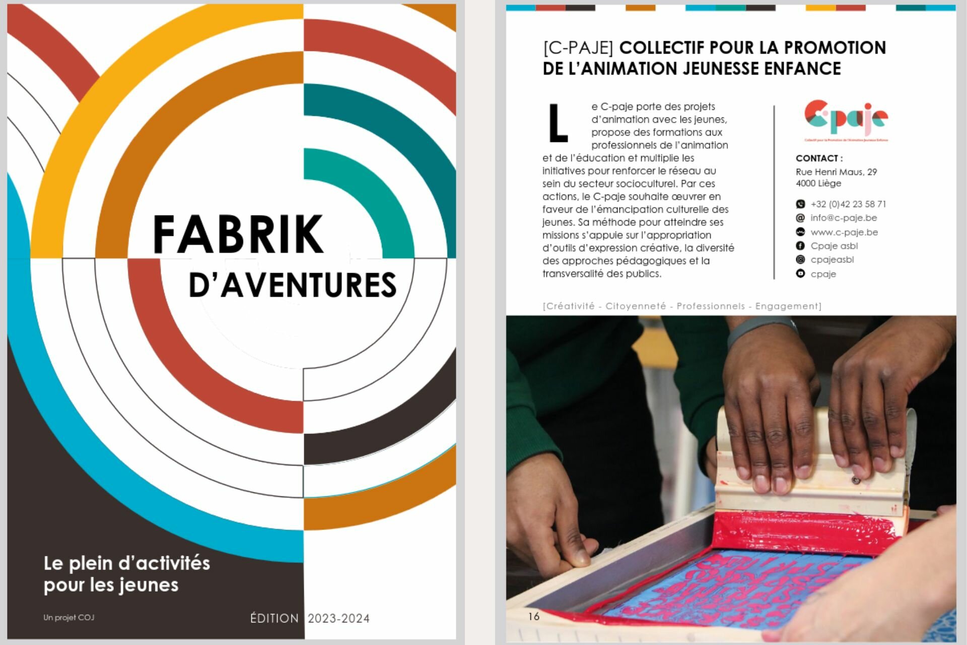 Découvrez le catalogue Fabrik d'aventures