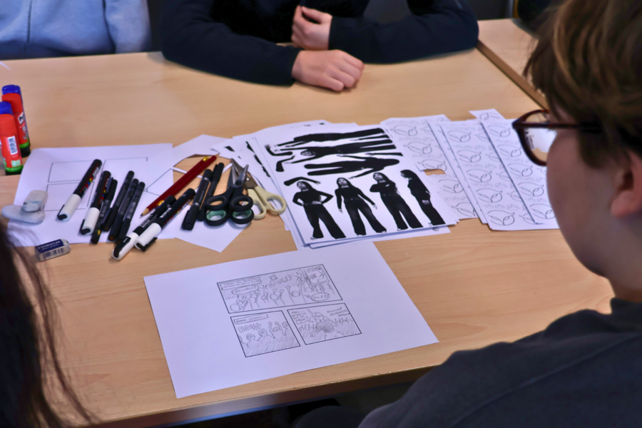 Noctua, une nouvelle héroïne de bande dessinée #585
