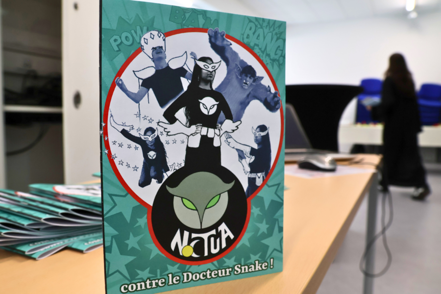 Noctua contre le Docteur Snake, la BD des jeunes de Liège 1 #600