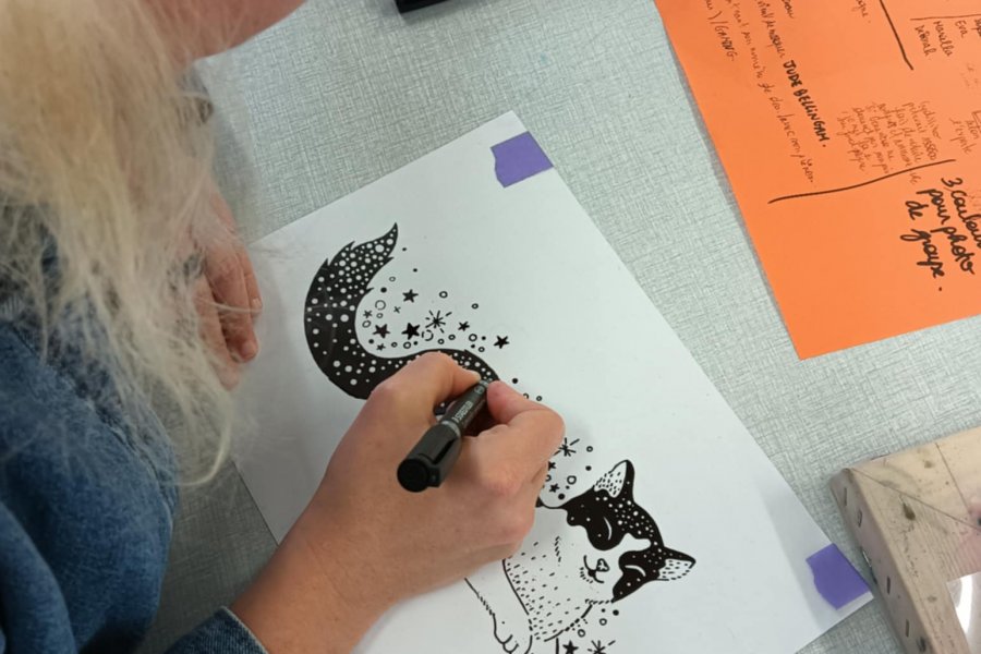 « Émergence » : sérigraphier pour faire rayonner sa créativité #649