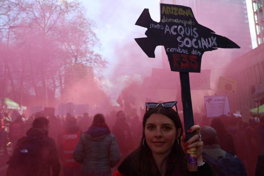 Notre secteur fortement mobilisé pour la manifestation nationale de ce 12 mars #659