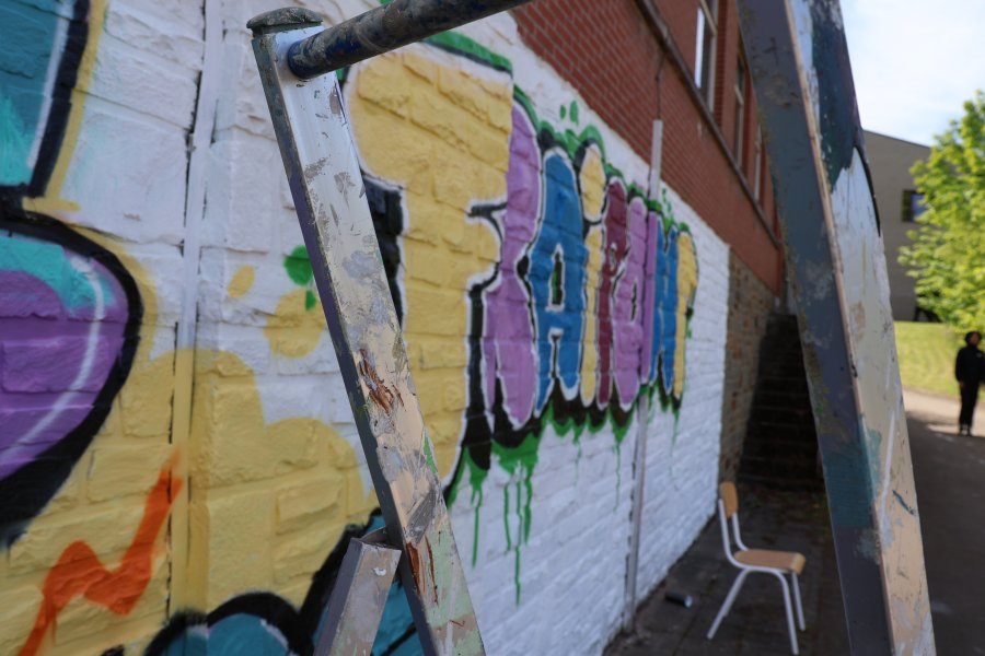Fresque et cabane communes à Fraipont #674