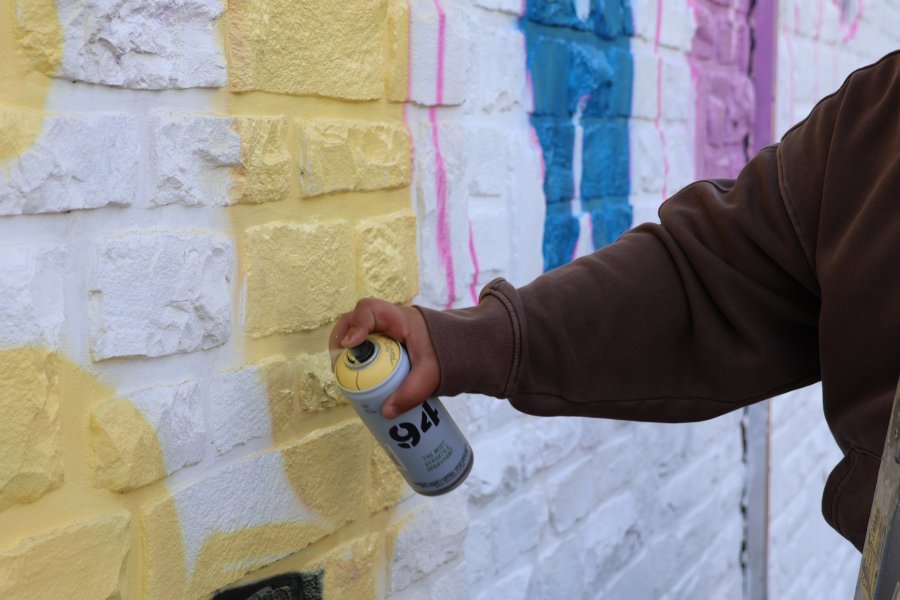 Fresque et cabane communes à Fraipont #674