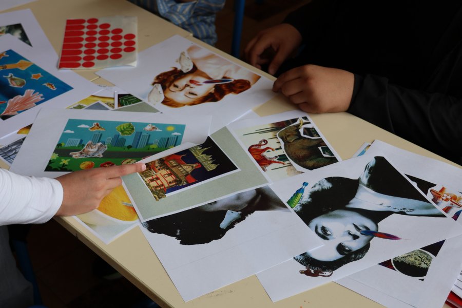 Transformer les créations des jeunes en cartes postales #676