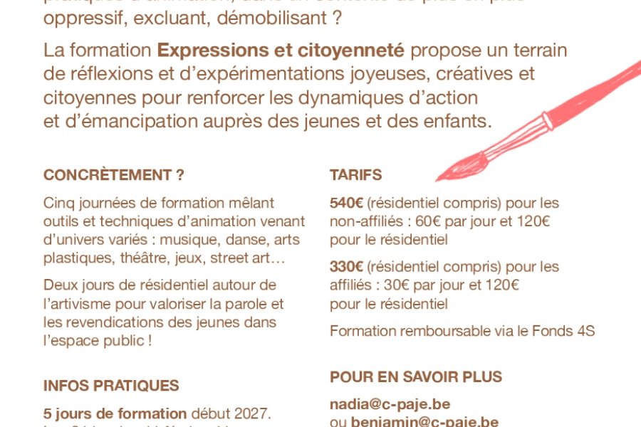 Tes outils pour une créativité engagée avec la formation Expressions et Citoyenneté #681