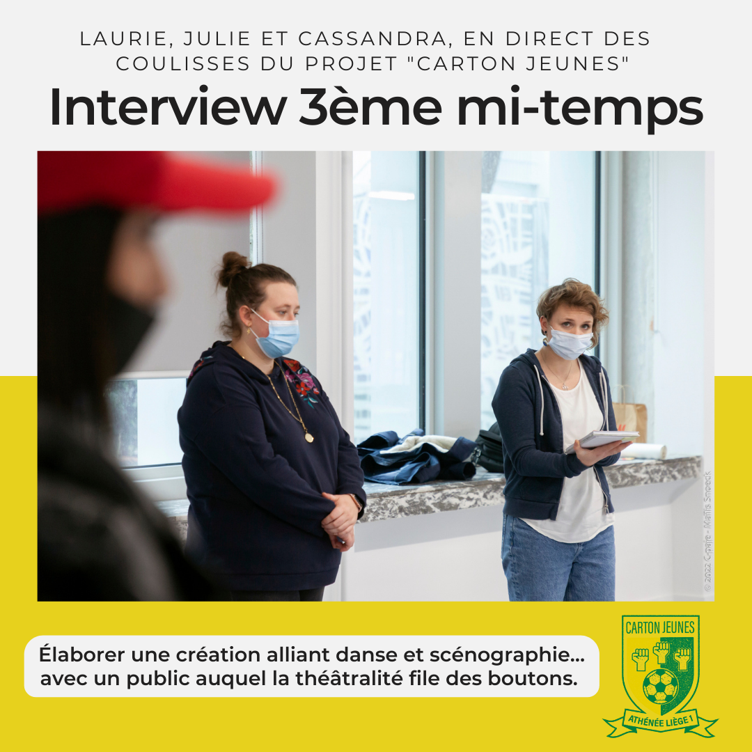 Interview 3ème mi-temps : Liège 1, du bocal au cadre