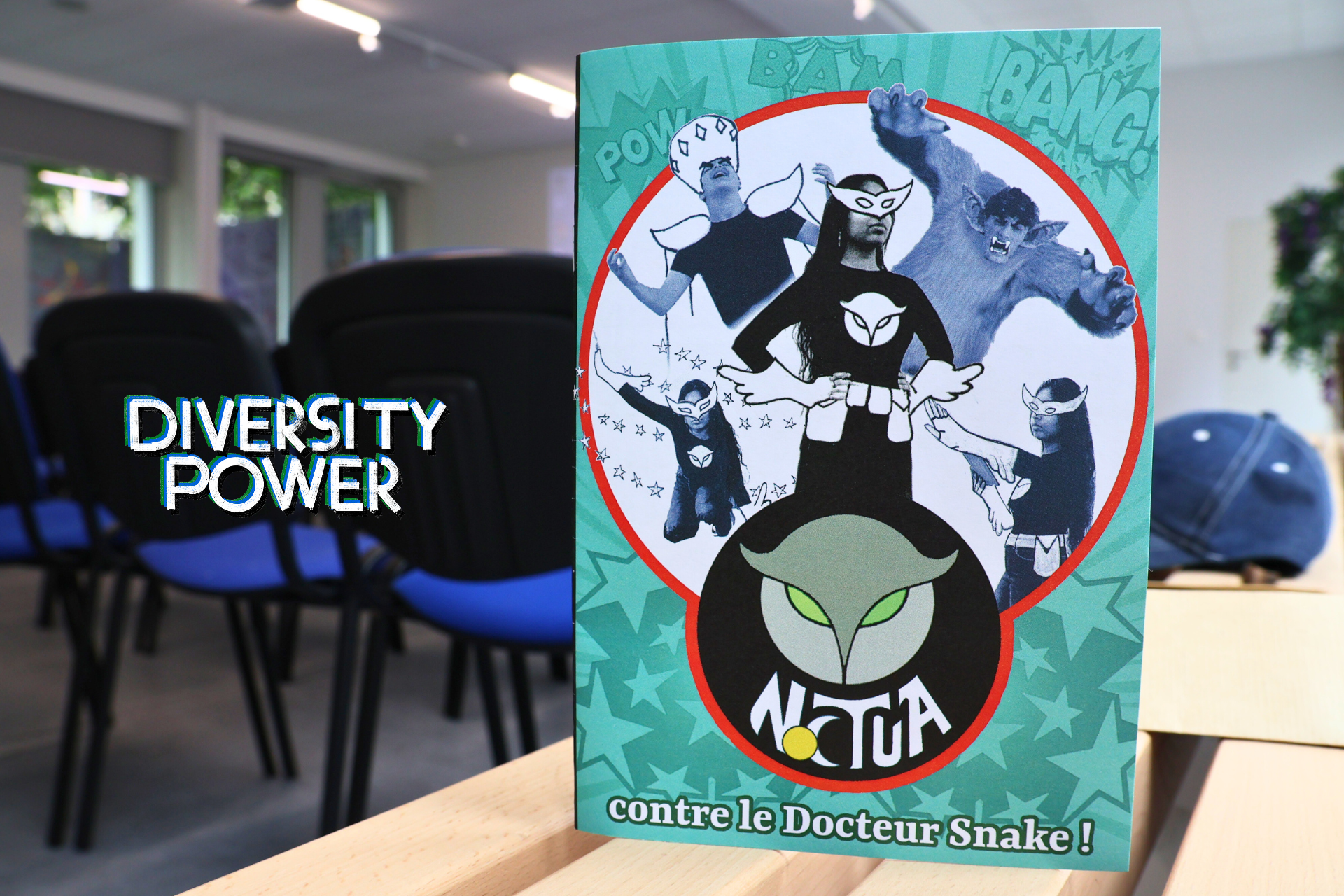 Noctua contre le Docteur Snake, la BD des jeunes de Liège 1