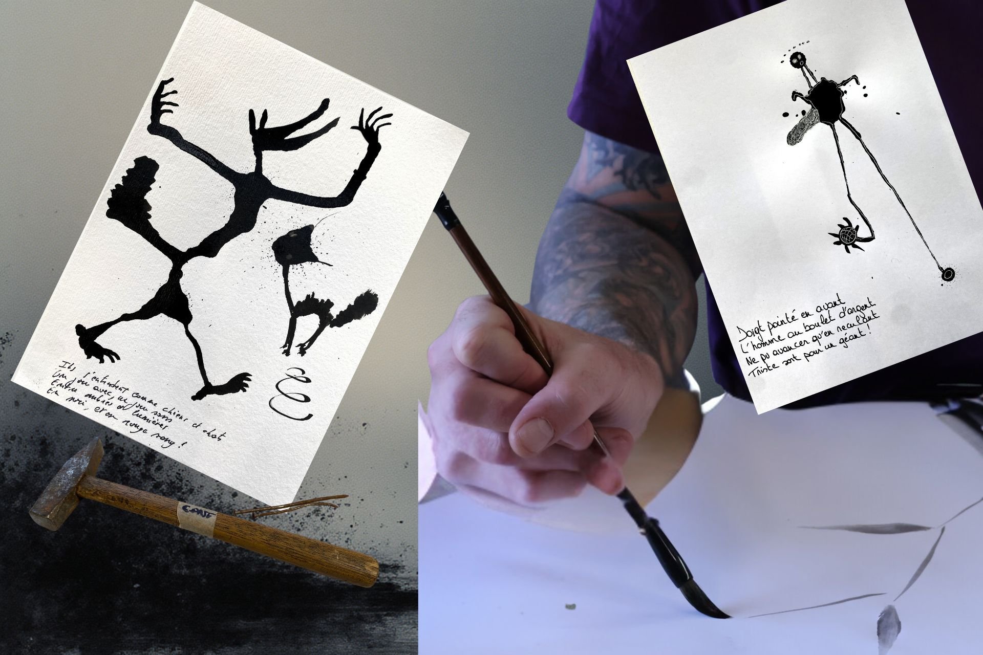 L'encre, parfait outil d'animation entre tradition et modernit&eacute;