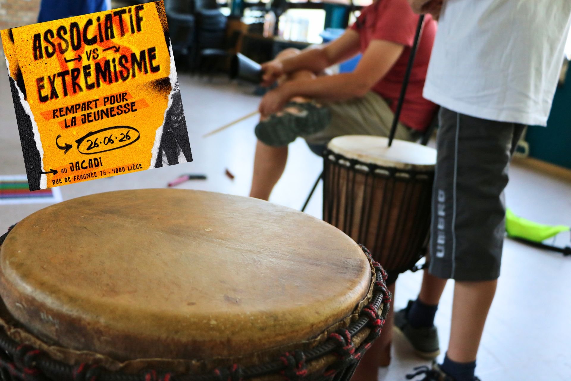 Atelier 'Rythmique sign&eacute;e et percussions' !