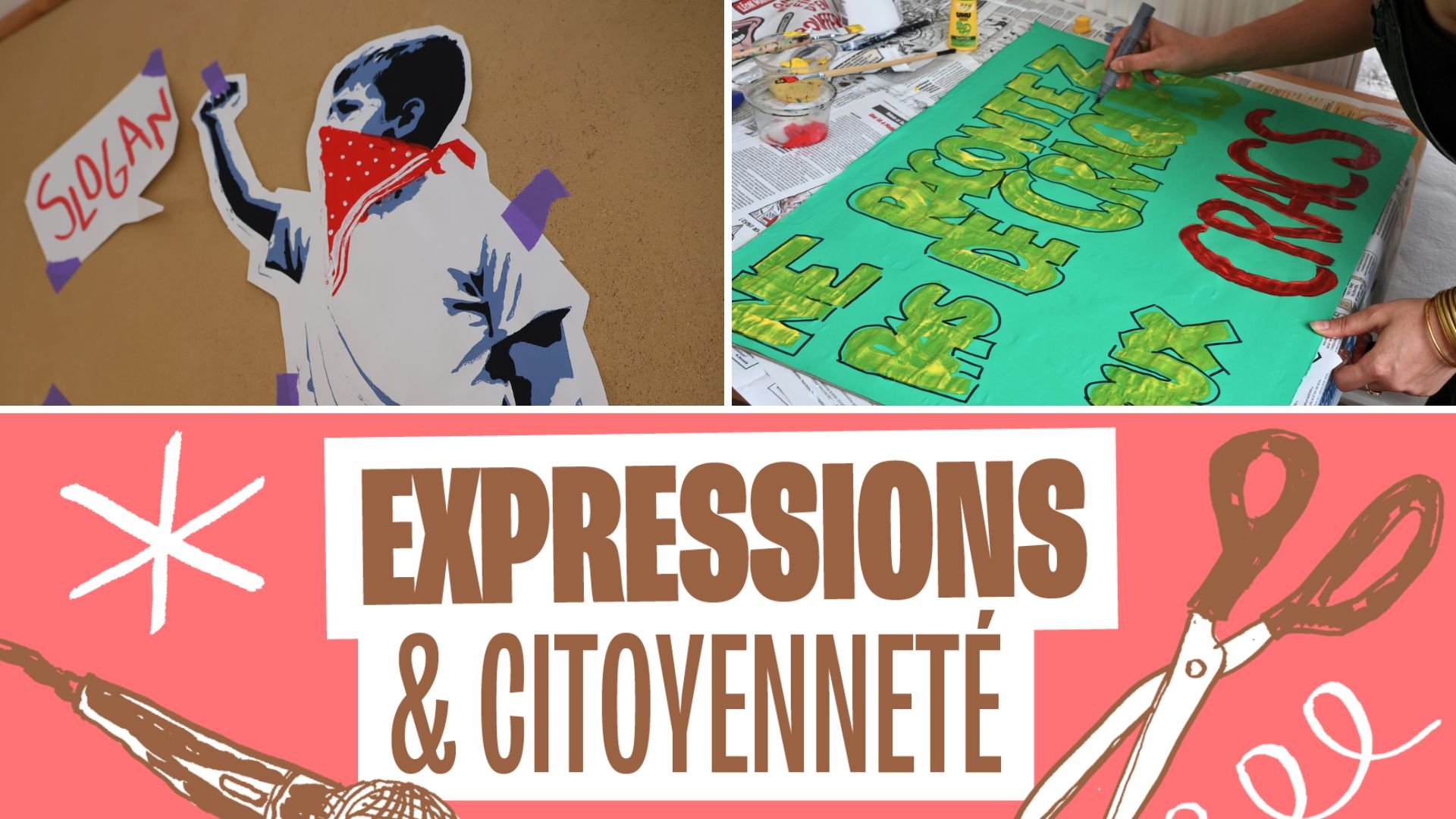 Expressions et citoyennet&eacute;, une formation r&eacute;solument politique